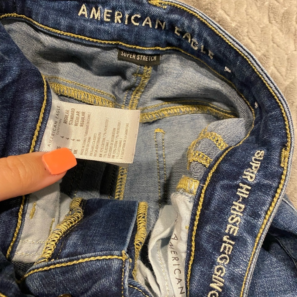 American Eagle Jegging Size 4 - Picture 4 of 4